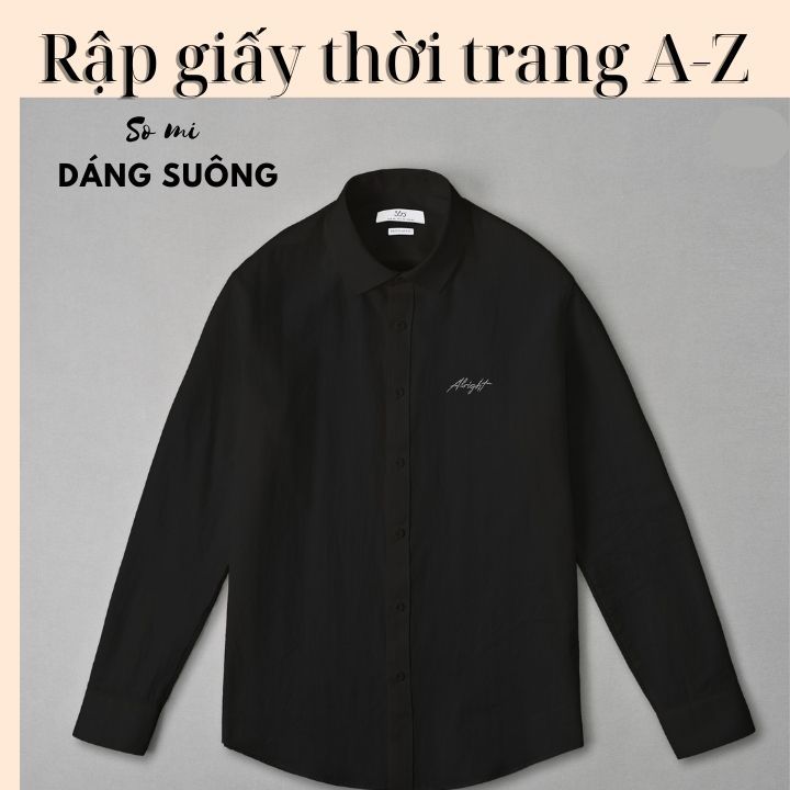 Rập giấy áo sơ mi nam SMN04 Regular fit phom ôm vừa từ size M-XL  có sẵn đường may và hướng dẫn may