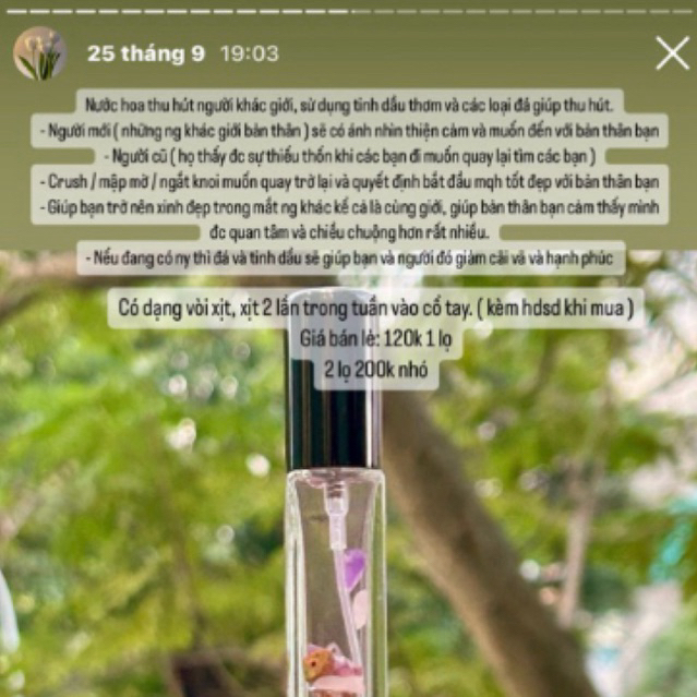 SPELL LOVE MÙI HƯƠNG  TÌNH DUYÊN