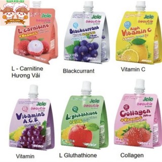 Nước thạch trái cây Jele Beautie Thái Lan gói 125/150g