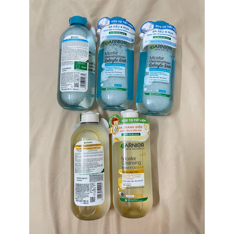 Tẩy Trang Garnier Oil Infused Dầu Nước