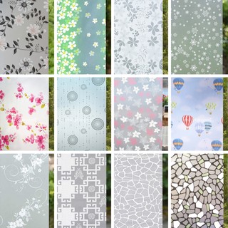 20 mẫu decal dán kính 3d hoa văn mờ giấy dán kính cửa sổ đẹp trang trí giá rẻ