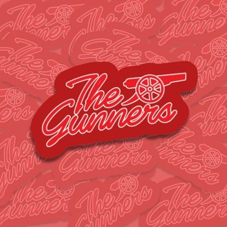Freeship 🔔 sticker "the gunner" | fan arsenal sticker - dán xe | dán mũ | trang trí decor | dán điện thoại