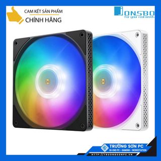 Quạt CASE TẢN NHIỆT JONSBO HF1415 ARGB (Black & White) | Chính Hãng - Loa SUNTEK S204