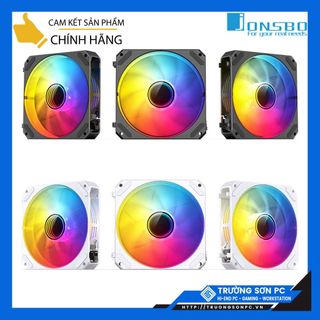 Quạt case tản nhiệt jonsbo zg-120b & zg-120w argb | ghép nối không dây | suntek jhw-v361