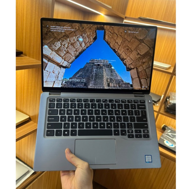 Laptop Dell 7400 2in1 Core i7 -8650u /Ram 16Gb/SSD 256Gb Vỏ Thép Gập 360 Cảm Ứng Max Hàng Nhập Mỹ 99%