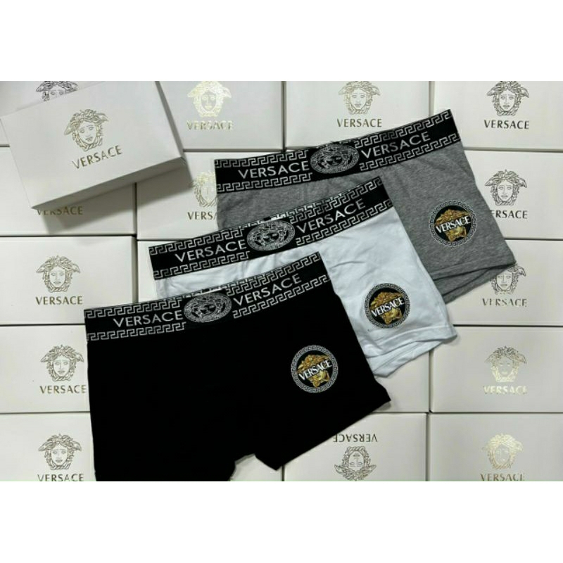 Set 3 quần lót nam, sịp đùi nam boxer - quần xì chất cotton dáng thể thao các mẫu siêu đẹp và cá tính