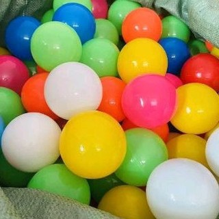 Combo 100 bóng nhựa 8cm cao cấp hàng Việt Nam.