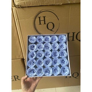 Hoa hồng sáp ecuador hộp 25 bông