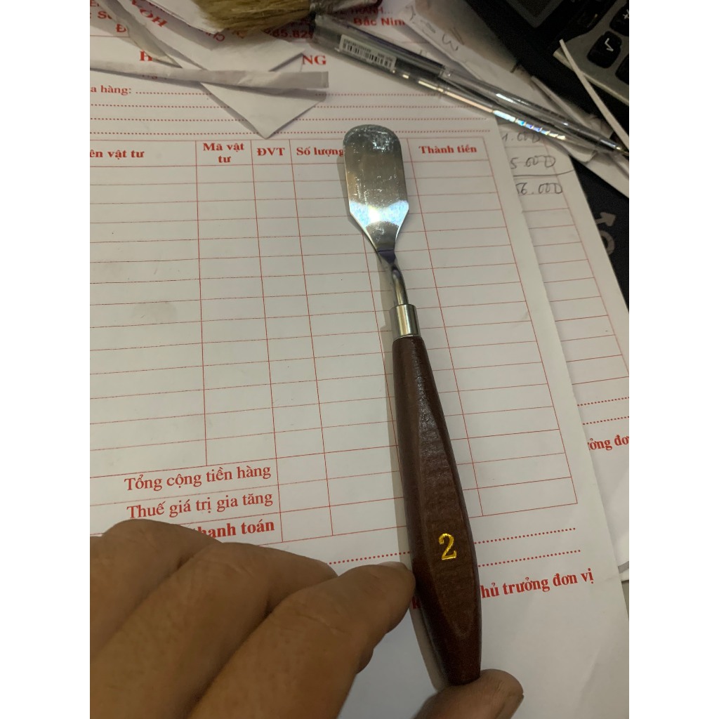 Dụng cụ bay vẽ tranh,bay trộn, xúc màu