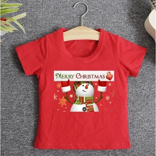 Áo thun in hình ông già noel siêu đep cho bé