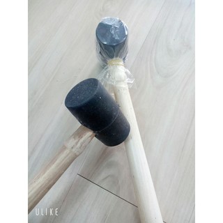 Búa cao su cán gỗ hiệu vita - có nhiều kích thước lựa chọn