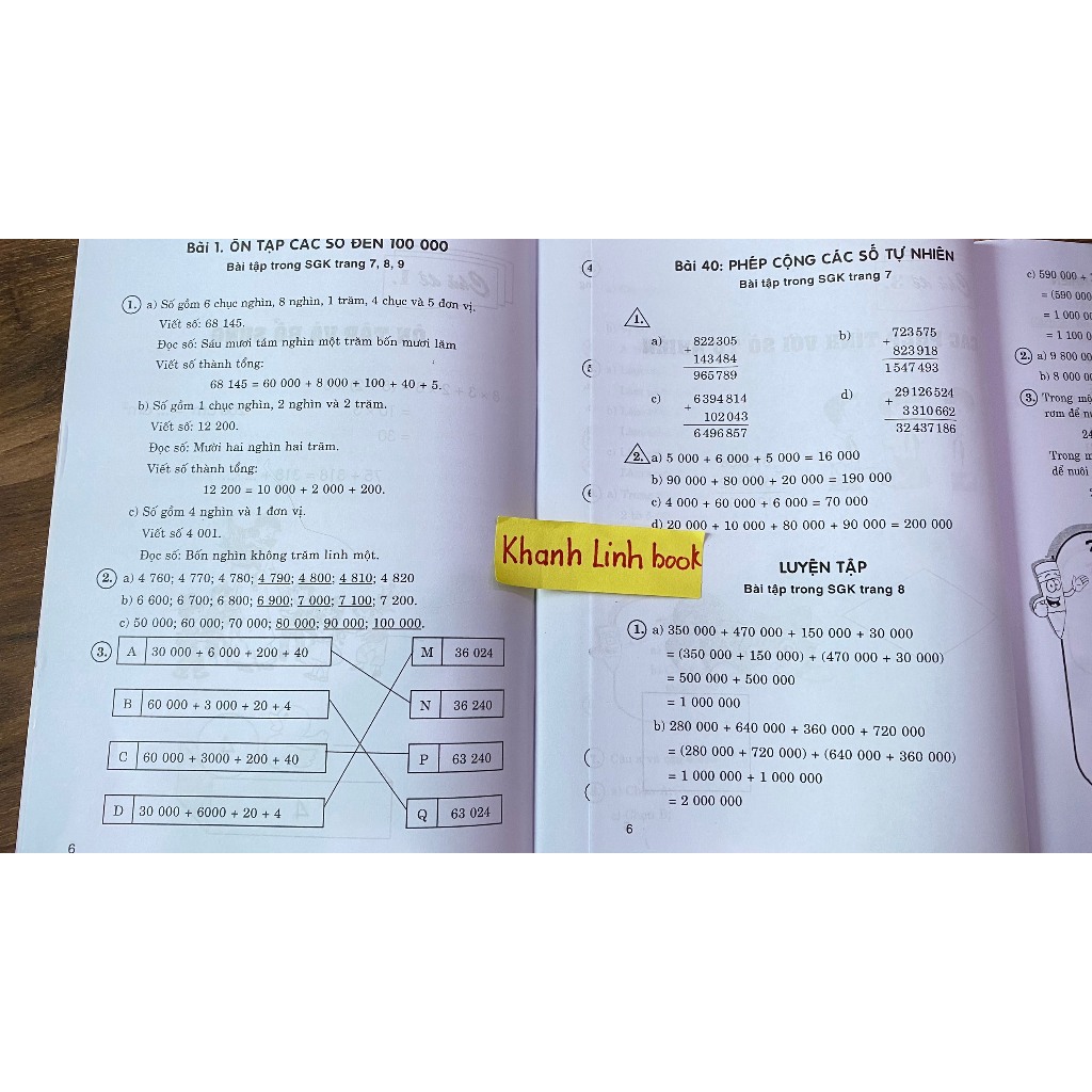 Sách - Combo Hướng Dẫn Giải Bài Tập Toán 4 - Tập 1 + 2