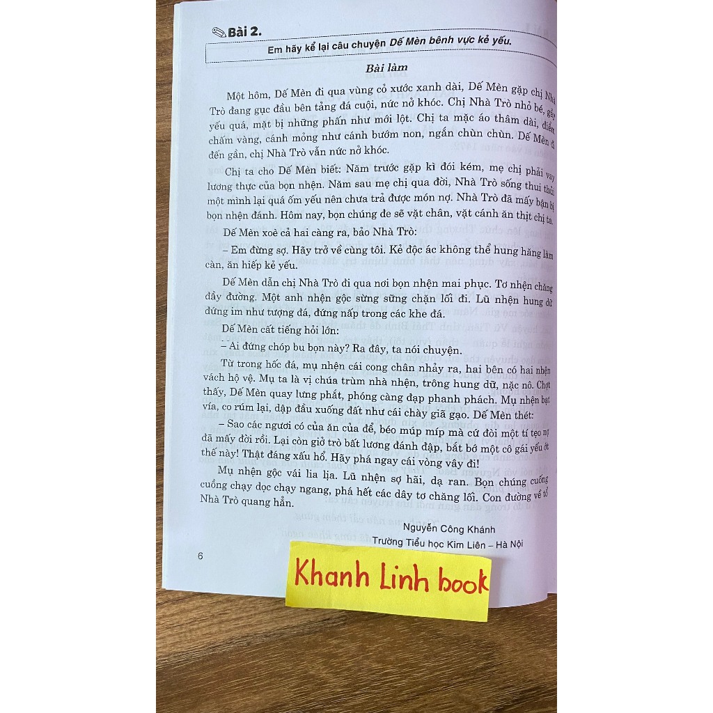 Sách - Những bài văn kể chuyện lớp 4