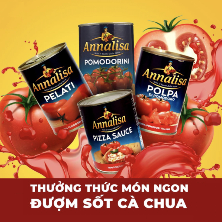 Cà chua các loại 400g – Annalisa
