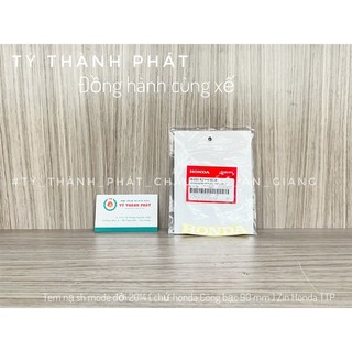 Tem nạ SH Mode đời 14 ( chử Honda cong Bạc 90mm ) ( 1 Lá )