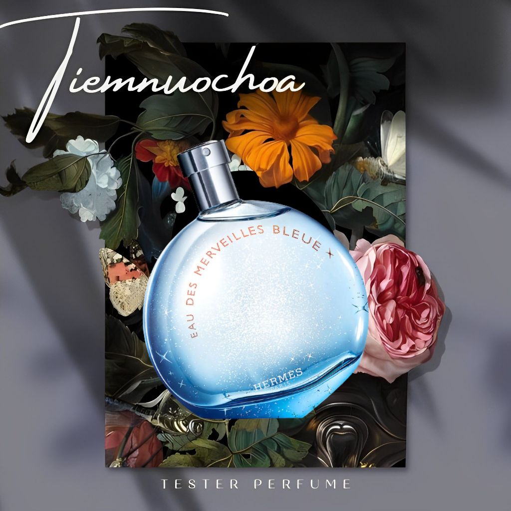 ✨𝐓𝐢𝐞𝐦𝐧𝐮𝐨𝐜𝐡𝐨𝐚✨ Nước hoa H.e.r.mes eau des Merveilles Bleue 10ml ✨