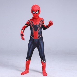 Người lớn - trẻ em trang phục hóa trang siêu nhân người nhện spiderman người máy đen