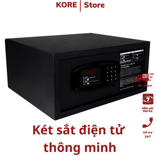 Két sắt mini thông minh loại màn hình điện tử dùng cho khách sạn bảo mật cao chống cháy nổ