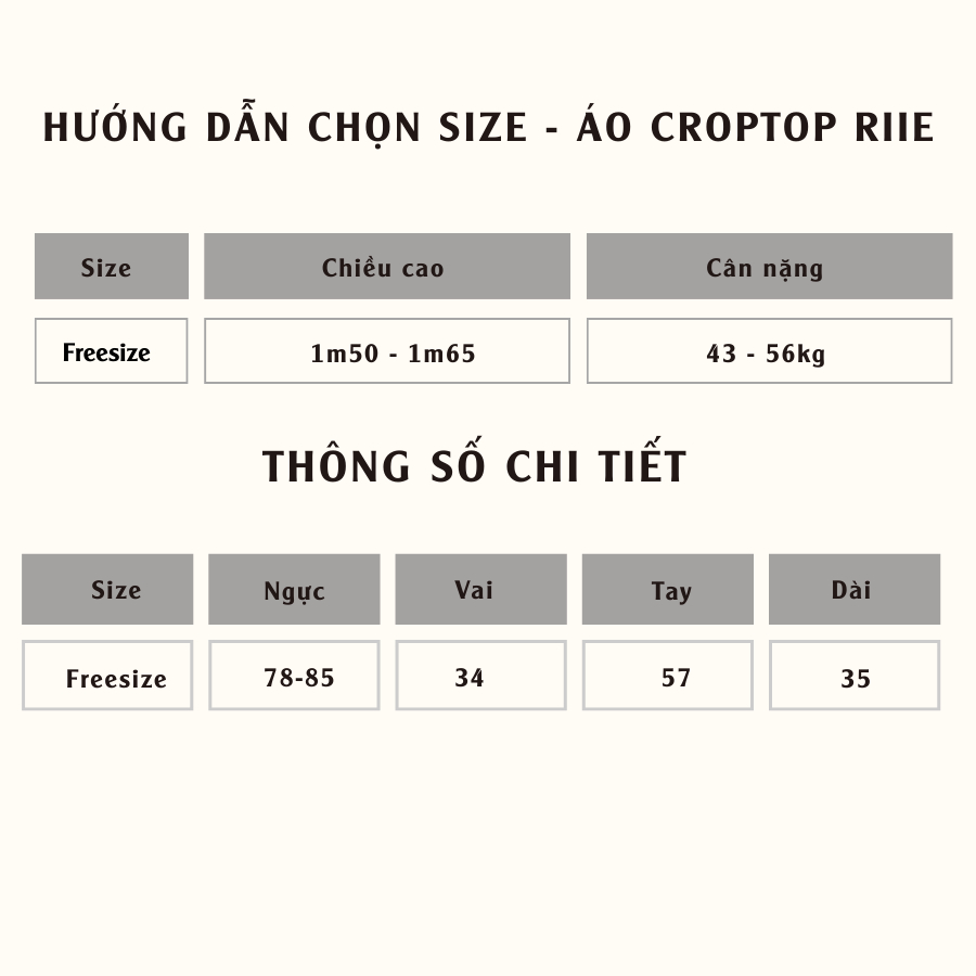 Áo croptop tay dài nữ chất vải borip RIIE 10589 - Jemcloset