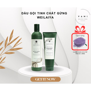 Dầu gội gừng trắng ngăn rụng và kích mọc tóc Weilaiya Ginger Shampoo 400ml