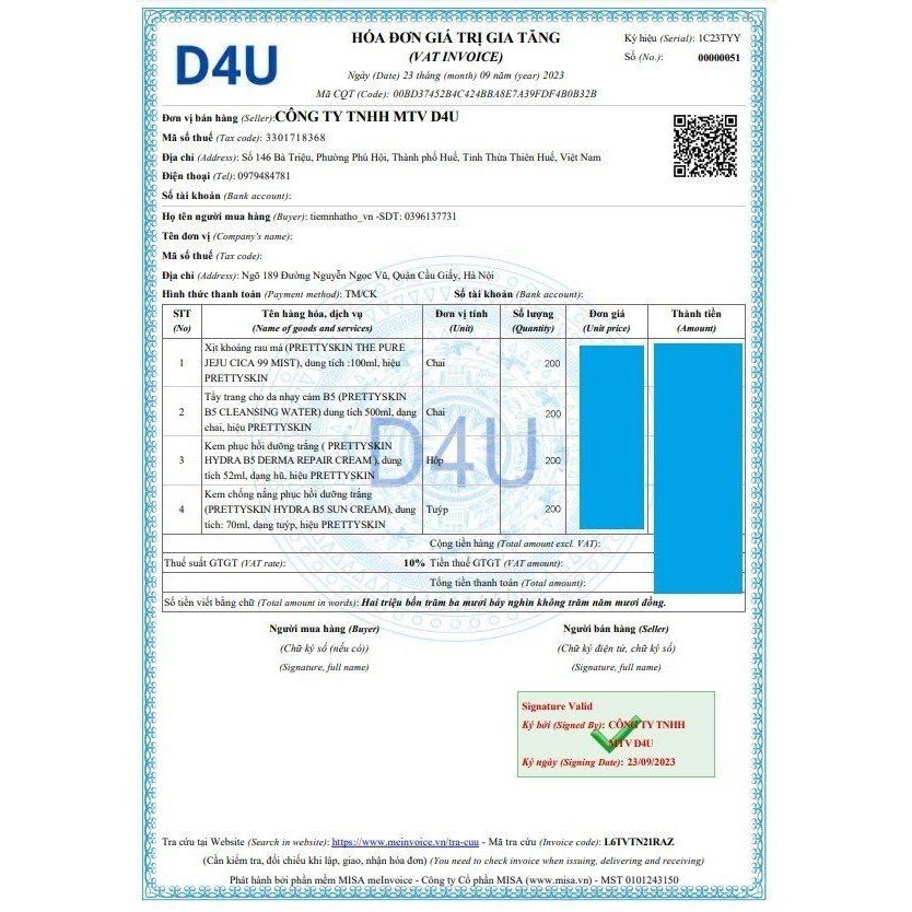 Kem Dưỡng Da Pretty Skin Hydra B5 Derma Repair Cream 52ml