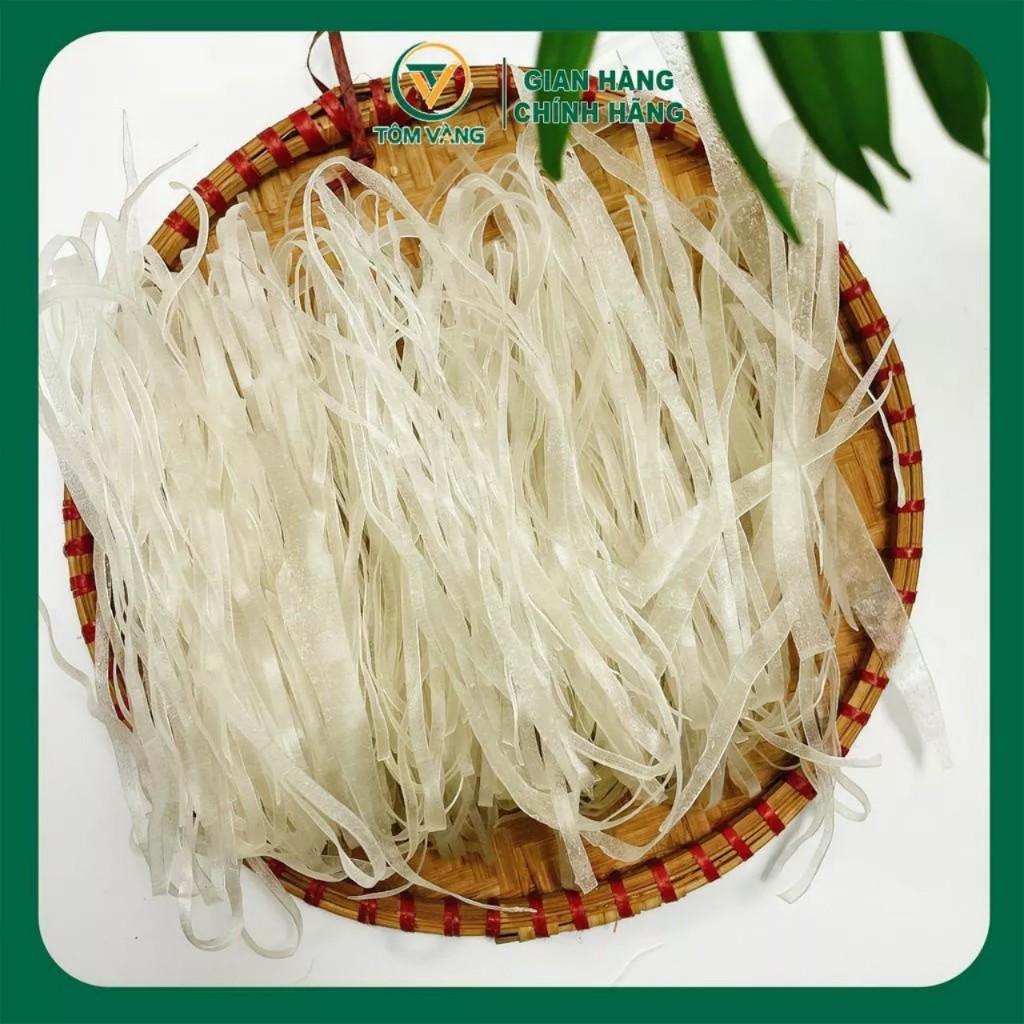 Miến sắn dây dai ngon thanh mát hiệu Tôm Vàng gói 200gr