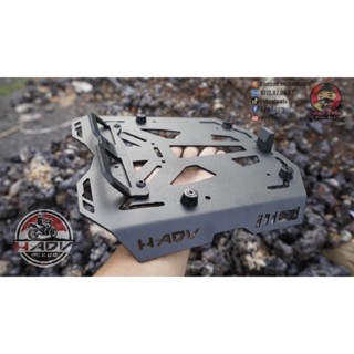 Đế sắt v1 3ly và 5ly gắn vào cảng hrv givi sơn tĩnh điện siêu đẹp gắn thùng  givi và thùng nhôm F2 không cần đến nhựa