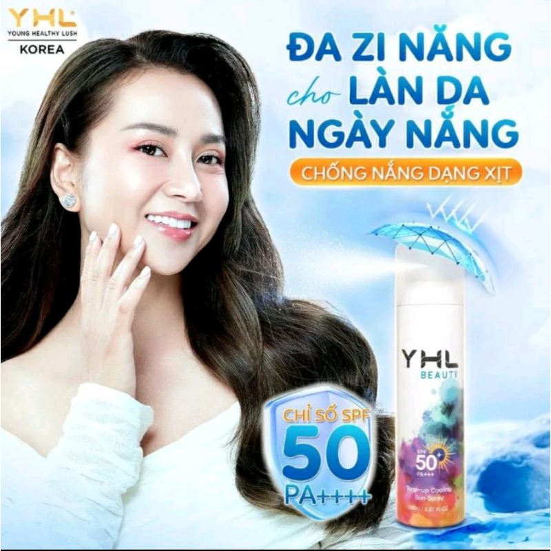 Kem chống nắng Hàn Quốc dạng xịt yhl
