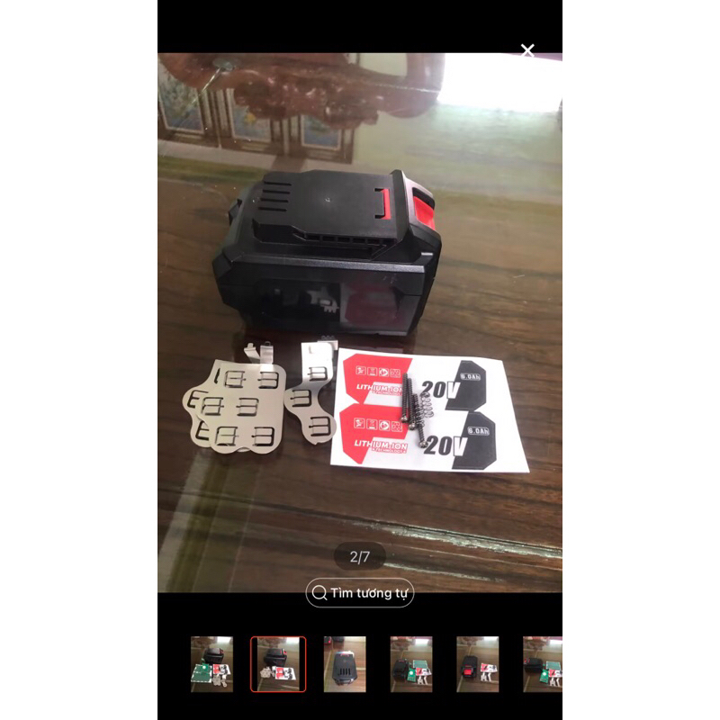 Vỏ mạch pin Dongcheng dca 20v 15cell