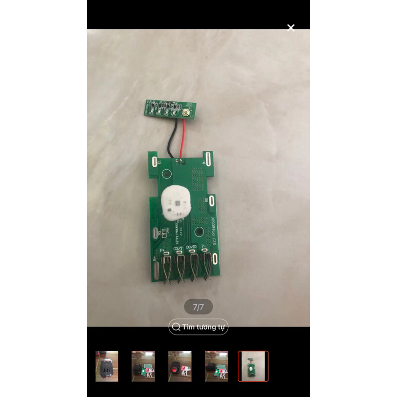 Vỏ mạch pin Dongcheng dca 20v 15cell