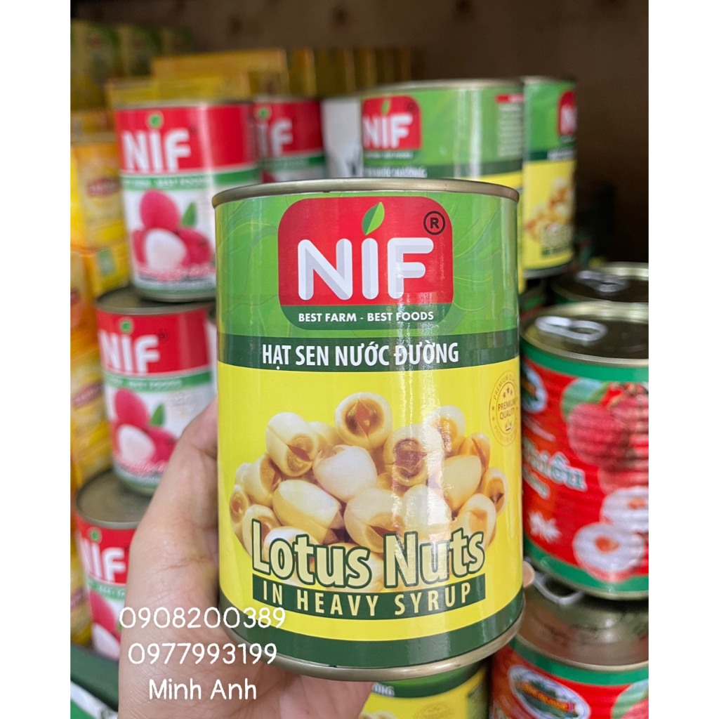 Hạt Sen Nước Đường NIF 560G