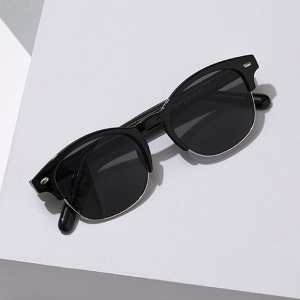 Kính râm chống tia UV hãng RECLOW Hàn Quốc mã E528 màu xanh dương