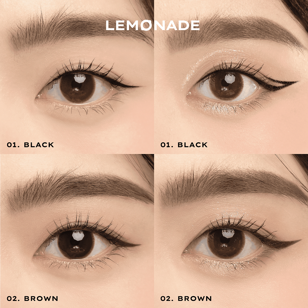 Combo 2 Bút kẻ mắt siêu mảnh Lemonade SuperTiger Micro Eyeliner (2 cây x 1g)