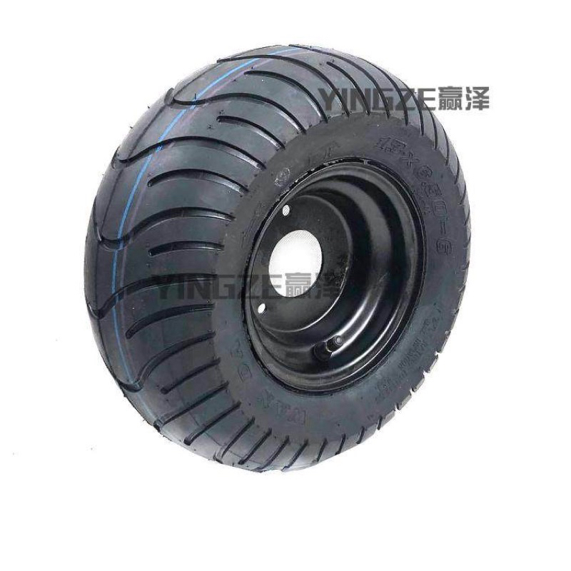 Bánh xe 13x6500-6 Vành sắt 3 ốc một chiếc