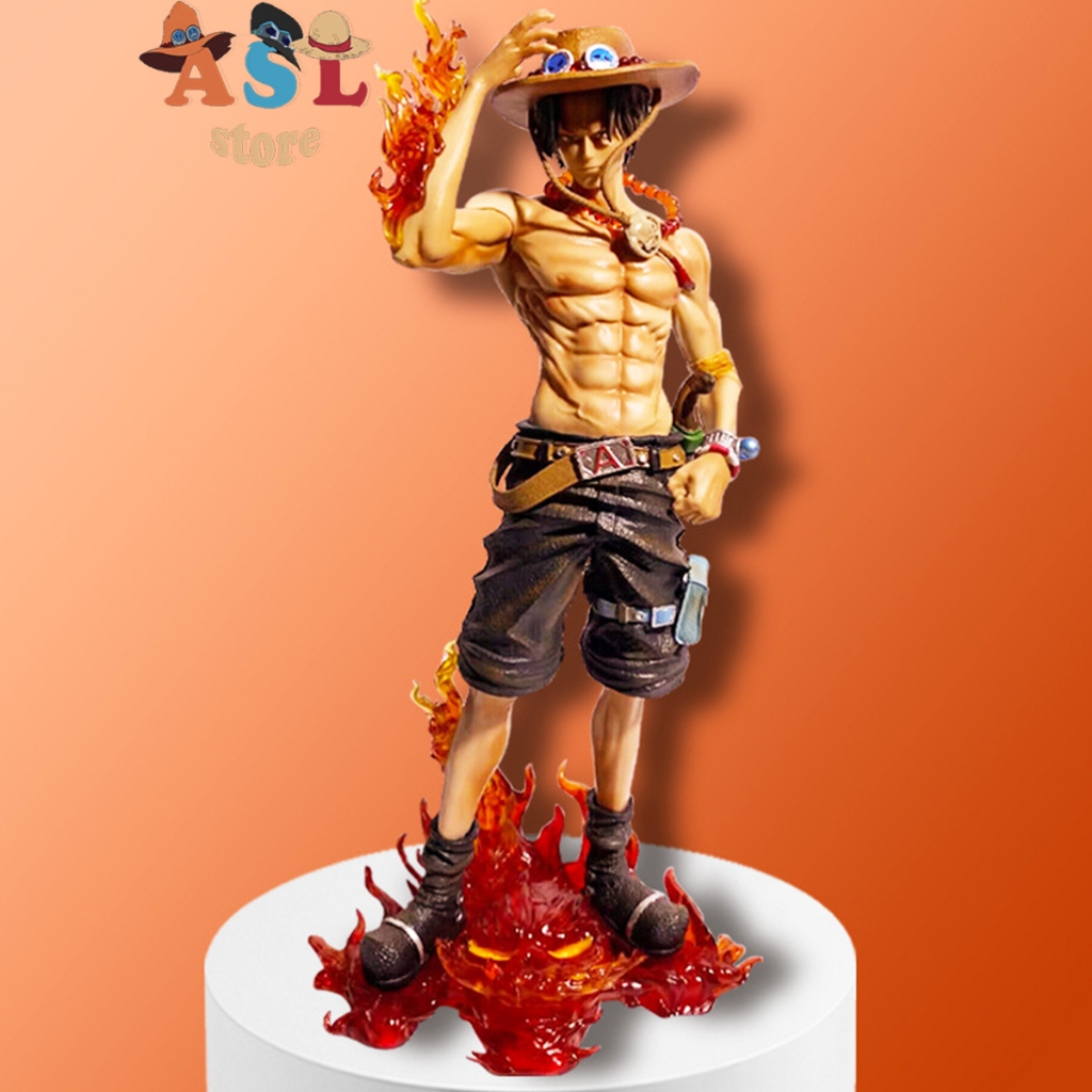 Mô hình One Piece ACE mera nomi đế lửa hàng cao cấp cao 24cm - Vũ mô hình đồ chơi