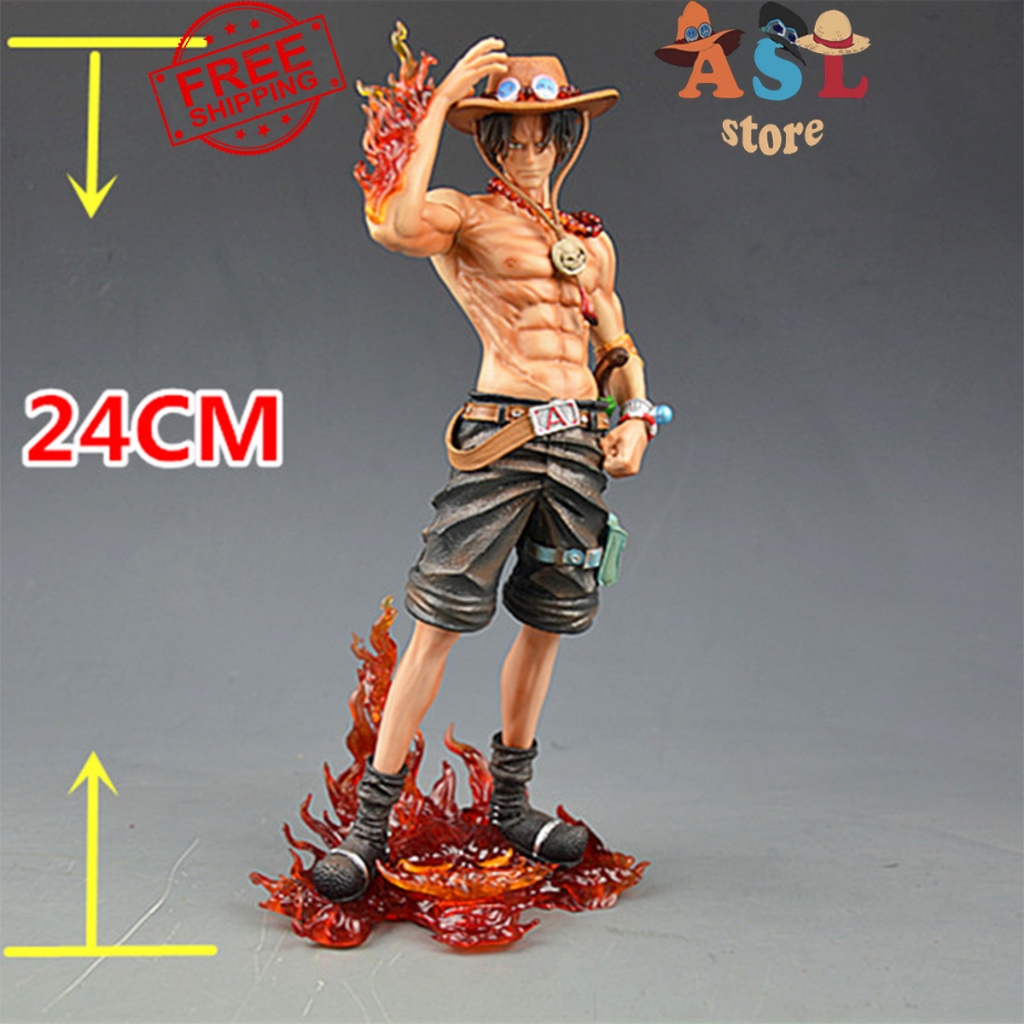 Mô hình One Piece ACE mera nomi đế lửa hàng cao cấp cao 24cm - Vũ mô hình đồ chơi