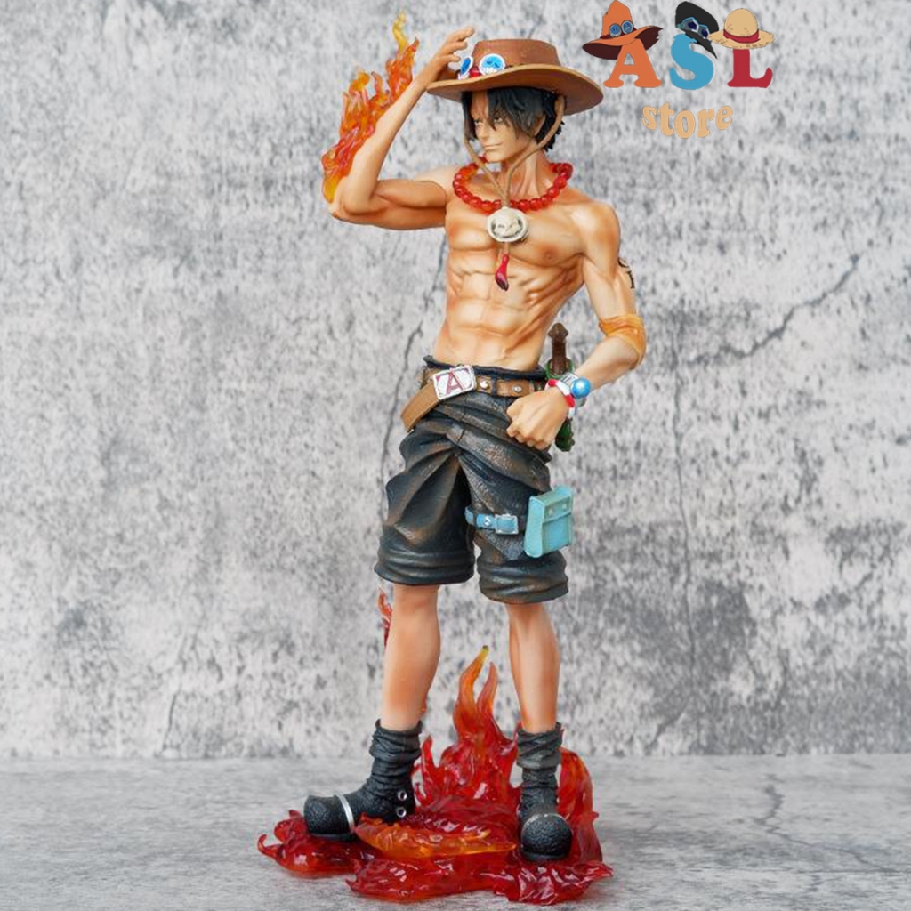 Mô hình One Piece ACE mera nomi đế lửa hàng cao cấp cao 24cm - Vũ mô hình đồ chơi