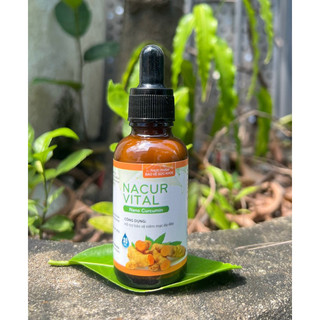 Tinh nghệ Nano Curcumin - Nacur Vital (1lọ = 60ml) đã được Bộ y tế cấp giấy chứng nhận