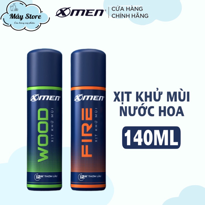 Xịt Khử Mùi Toàn Thân X-Men 140ML