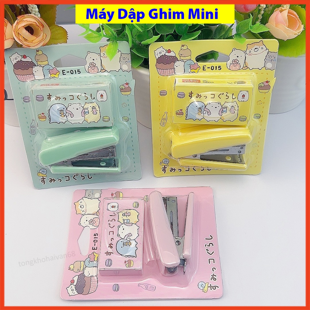 Ghim Giấy Mini G15 Cute, Kẹp Ghim Bấm Giấy Số 10 Dễ Thương Tiện Lợi Cho Học Sinh Và Văn Phòng