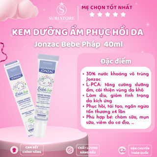 Kem dưỡng ẩm phục hồi da Jonzac Bebe Pháp JZ012460 40ml