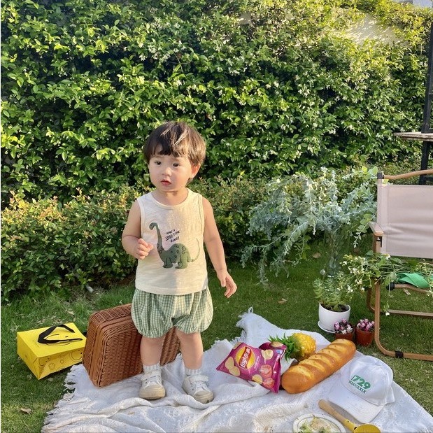 Bộ thun gira dành cho bé trai 8 - 23kg - NHIMBABI