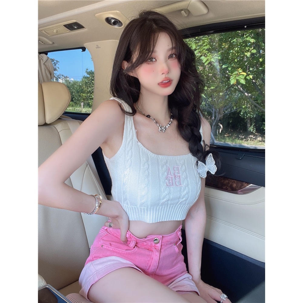 Áo Croptop, Áo 2 Dây Croptop Ba Lỗ Ôm Body Nhiều Màu, Chất Vải Dầy Dặn Thời Trang Quảng Châu Cho Nữ - Tiệm Mây