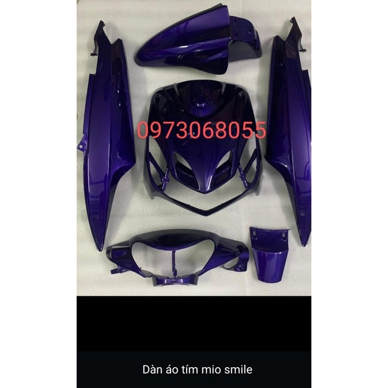 DÀN ÁO MIO SMILE HÀNG CÔNG TY MÀU XANH TÍM