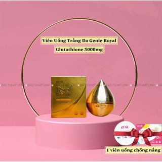 Viên uống trắng da Genie Royal Glutathione trắng da giảm nám CHÍNH HÃNG Hàn Quốc