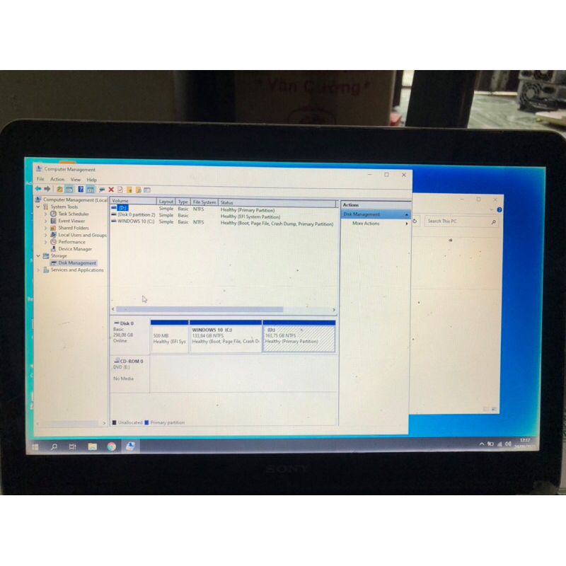 Laptop Sony Vaio SVF 142C29W i3 4Gb 320Gb VPCEG36EG ok