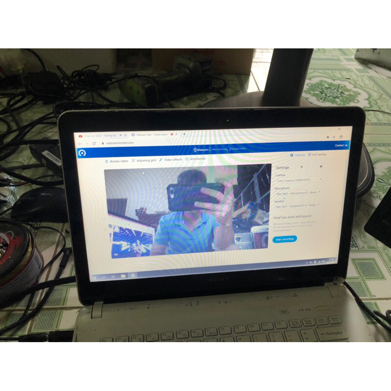 Laptop Sony Vaio SVF 142C29W i3 4Gb 320Gb VPCEG36EG ok