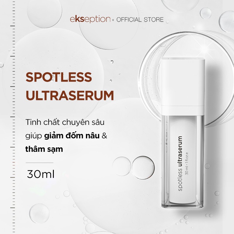 Serum Ekseption Spotless Ultraserum mờ thâm, đều màu da 3% B3 & 2% PHA thế hệ mới 30ml