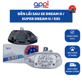 Đèn hậu led cho honda dream ii / super dream ii / ex5 chính hãng appi