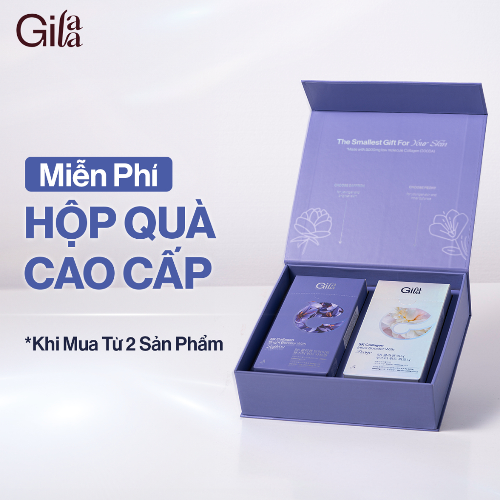 COMBO 2 HỘP NƯỚC UỐNG COLLAGEN SIÊU PHÂN TỬ 300DA TRẺ HÓA (20g x 15 gói)